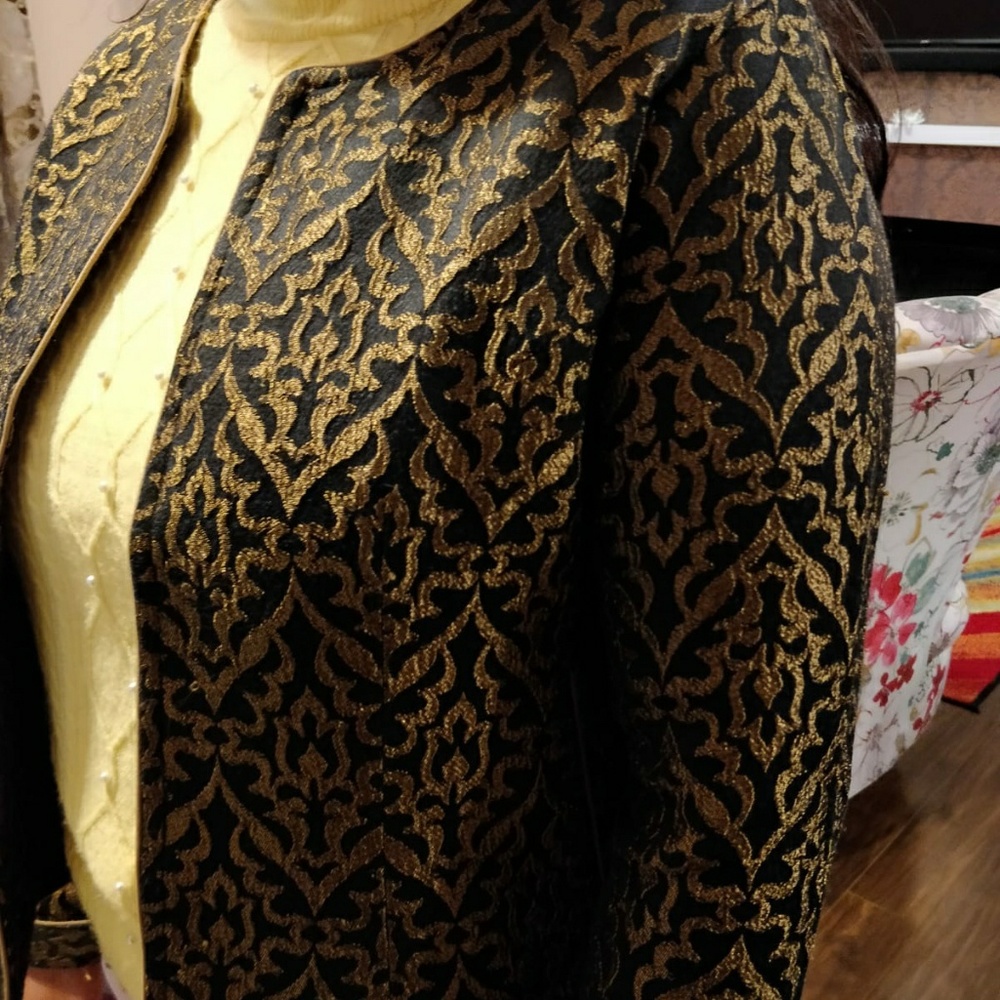 Brocade blazer